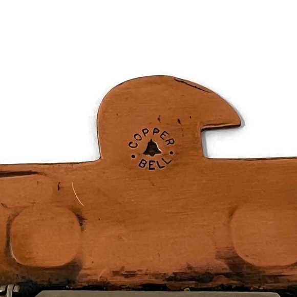 ✨VINTAGE✨Trading Post Copper Thunderbird Mid Century Southwest Brooch Pin - Picture 6 of 6